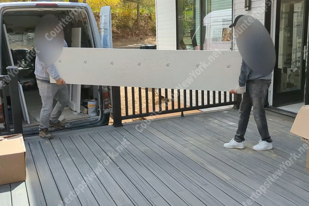 Quartz countertop installation in long island NY